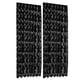 thumbnail image 2 of Teissuly 2 Pcs Vines Leaves Tulle Door Window Curtain Drape Panel Sheer Scarf Valances Teissuly WER202312133844, 2 of 4