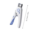 thumbnail image 3 of LED Pet Nail Clippers with Light, Quick Vein Identification for Safe Grooming, Professional Sharp Blade Nail Trimmer for Dogs and Cats of All Sizes, Home Pet Grooming Essential Tool(Blue), 3 of 3