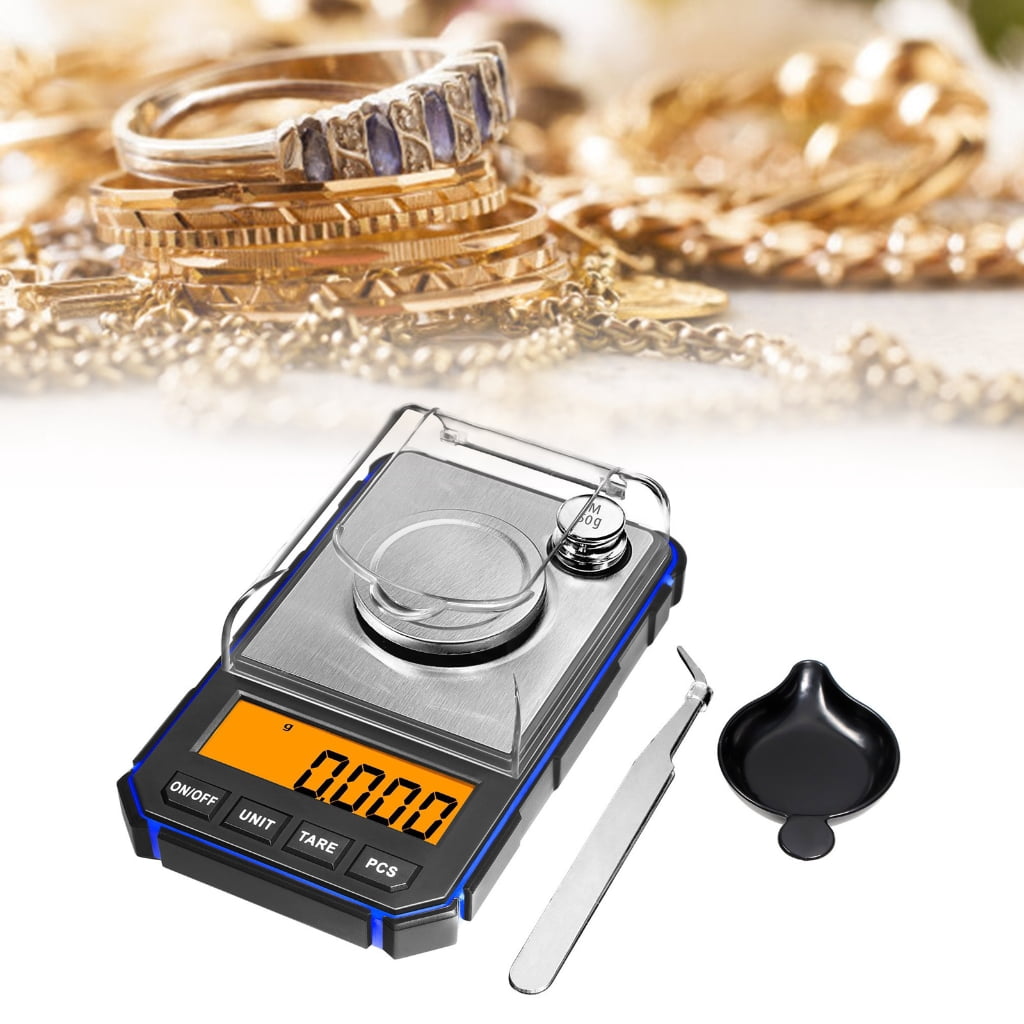 Portable Digital Pocket Scale 50g 0.001g Weigh Grams Scale Digital Grams Scale Jewelry Scale Kitchen Weighing Scale