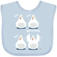 thumbnail image 3 of Inktastic Bach Beethoven Funny Chicks Boys or Girls Baby Bib, 3 of 4