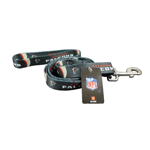 Atlanta Football Falcons Large 1 inch wide - 6 Foot Dog Leash Lead