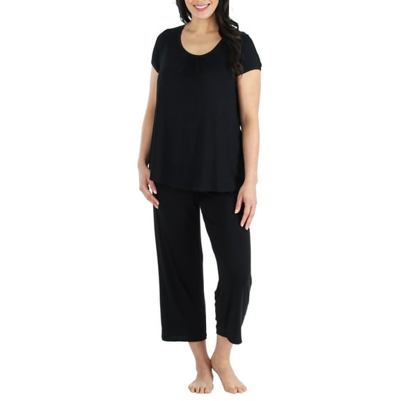 Womens Pajama Sets Black