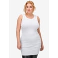 thumbnail image 3 of ellos Women's Plus Size Long Sleeveless Tank, 3 of 5