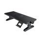 thumbnail image 2 of Soporte de escritorio para monitor, altura ajustable, soporte metálico, soporte elevador para impresora y monitor negro, 2 of 9
