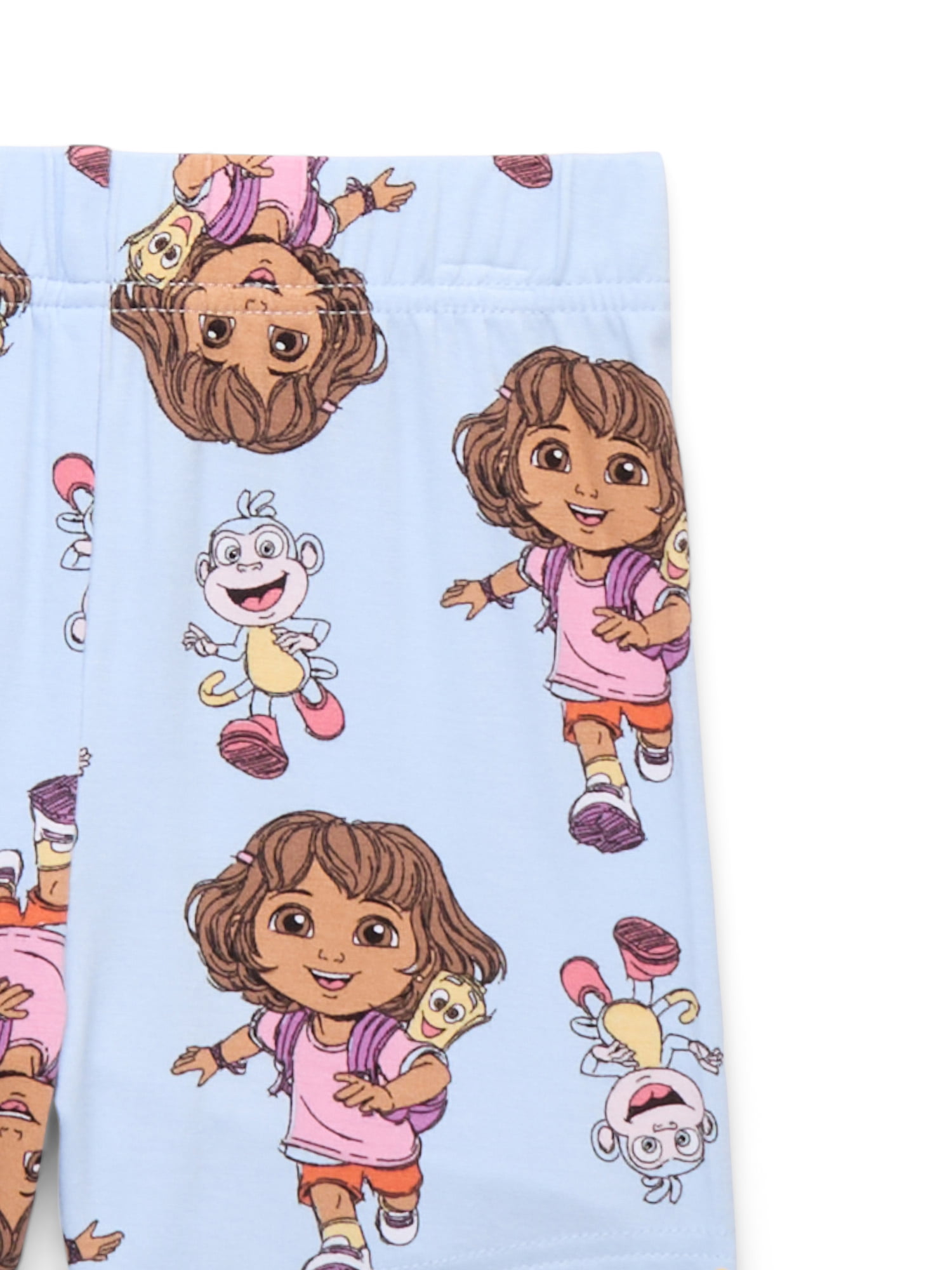 Dora The Explorer Toddler Viscose Tee and Shorts Pajama Set
