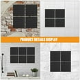 thumbnail image 5 of WEUVEB Black Xpe Foam Brick Decals, 3D Faux Stone Self-Adhesive Wallpaper for Home Decoration, 5 of 9