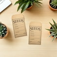 thumbnail image 1 of Raindrops 50Pcs Compact Kraft Paper Envelopes for Seeds and Small Item Storage with Adhesive Seal, 1 of 7