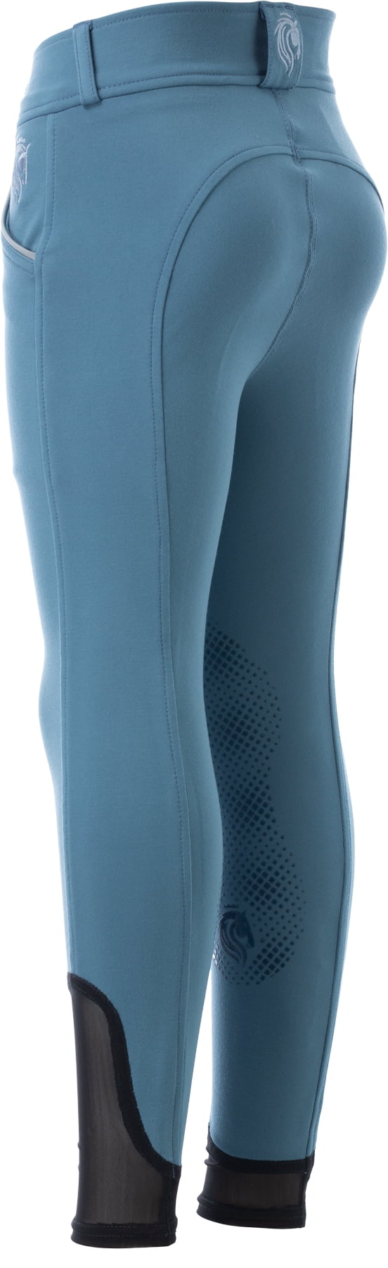 Equinavia Greta Kids Premium Equestrian Riding Pants | Silicone Knee Patch Breeches