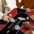 thumbnail image 6 of 70" x 35" Portable Professional Casino Texas Hold'em Poker Tabletop Layout Mat Non-Slip Rubber Texas Hold'em Poker Layout Table Top Cover for Parties, 6 of 8