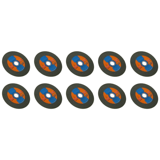 Rueda De Corte Ultrafina, Sin Rebabas 14560 RPM Velocidad Máxima Disco De Corte De Metal Fino Preciso 4-1/6 X 2/3 Pulgadas 10 Piezas Para Amoladora Angular