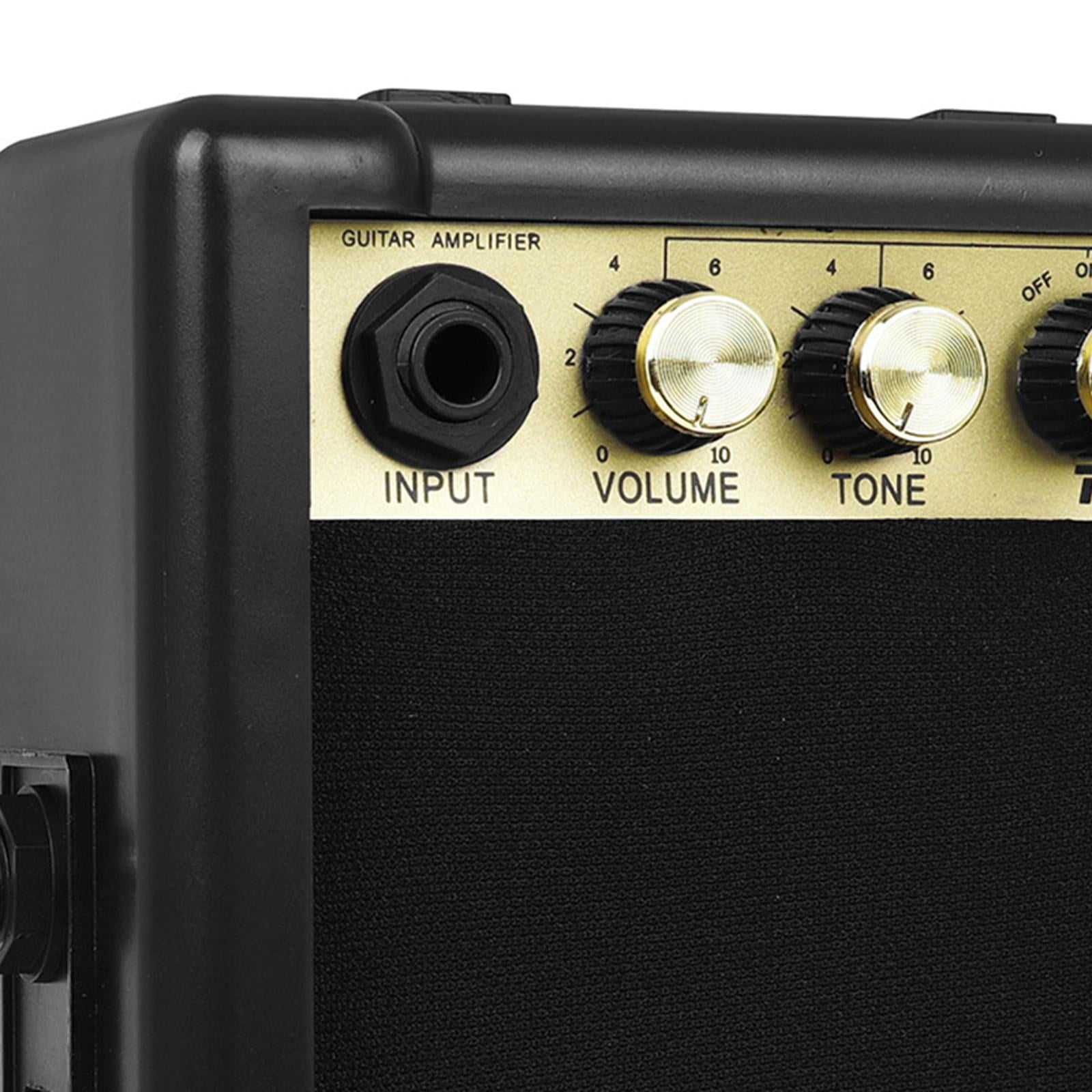 QccHieUs Guitar Amplifier Bass Amplifier Instrument Accessory Practices Versatile 5W Mini