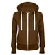 thumbnail image 1 of Puntoco Moda Mujer Casual Con Capucha Slim Cremallera Polar Suéter Abrigo Puntoco Puntoco-1, 1 of 2