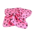 thumbnail image 1 of Manta de forro cálido para mascotas Yuyangstore Manta perro suave con estampado de pata, 1 of 6