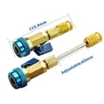 thumbnail image 3 of Kit para R134 automotriz DM Kit para R134 automotriz herramientas para mantenimiento al aire acondicionado automotriz R134a, 3 of 4
