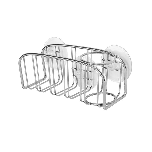 Spectrum Diversified Contempo Sponge & Brush Holder, Modern Sponge Holder & Kitchen Organizer