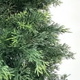 thumbnail image 6 of Artificial Cedar Topiary Tree for Outdoor,4FT Tall Faux Cedar Pine Trees,Potted Fake Cypress Plant with UV Resistant Leaves for Front Door Decor,Porch,Garden,Entryway, Set of 2, 6 of 7