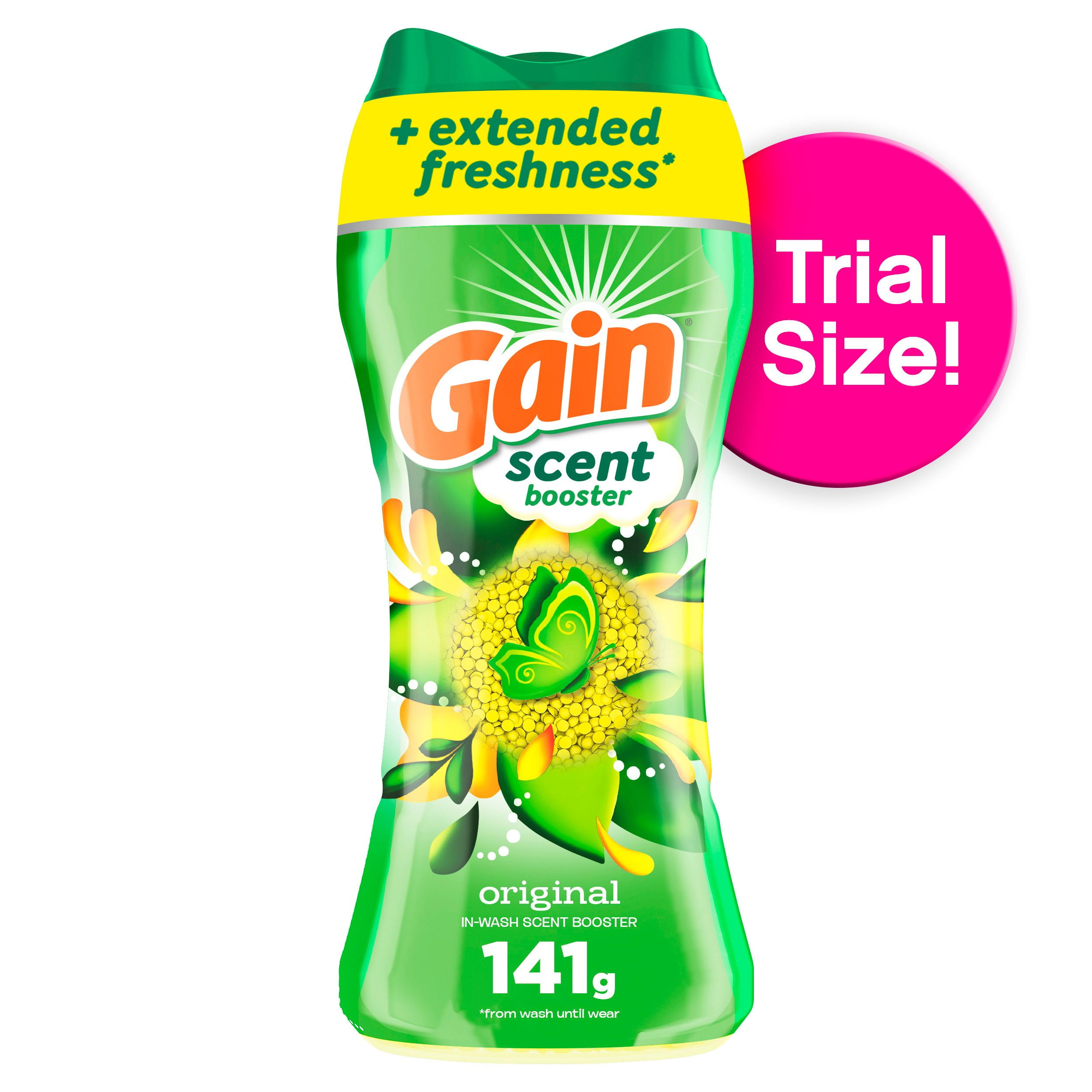 Gain In-Wash Laundry Scent Booster, Original Scent, Fresh Extender + Odor Protection