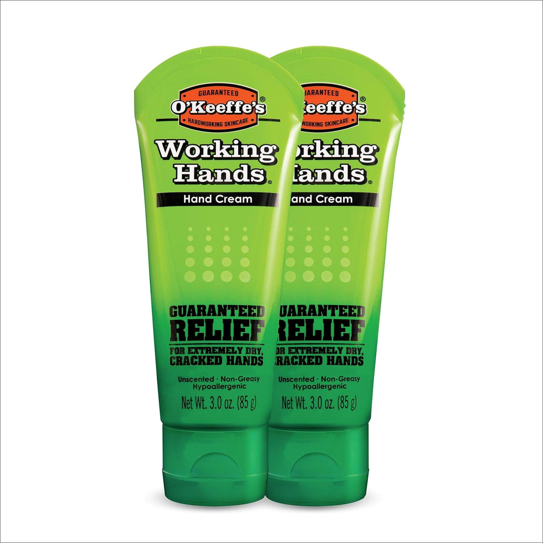 O'Keeffe's Working Hands Hand Cream, 3 ounce Tube, (Pack of 2) 2 Pack