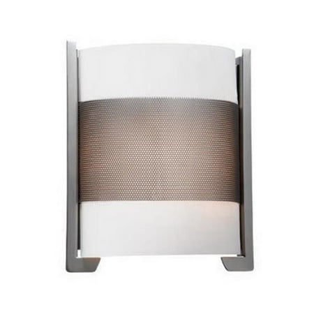 

20739LEDDLP-BRZ-OPL 10 in. Iron LED ADA Wall Sconce Light Bronze
