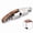 No bag, variant on Wooden Handle Waiter's Corkscrew, Multifunctional Wine Opener with Foil Cutter and Bottle Opener, All-in-One Wine Key with Leather Sheath for Home, Bar, Travel