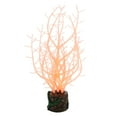 thumbnail image 1 of Silicona Resplandeciente Unique Bargains Acuario Árbol Coral para Peces Tanque Naranja, 1 of 1
