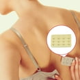 thumbnail image 4 of pitrice Extension Strap Bra Extenders Buckle 4 Hook Breathable Practical Accessories Adjustable Replacement 3 Rows Underwear light yellow, 4 of 5