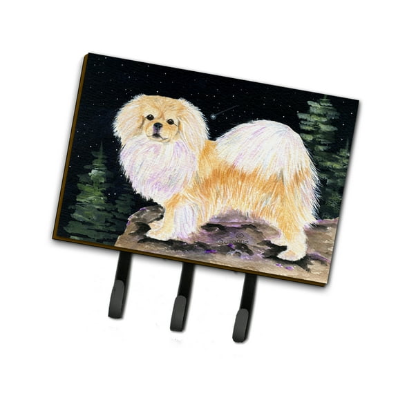 Carolines Treasures SS8504TH68 Starry Night Tibetan Spaniel Leash or Key Holder Triple multicolor
