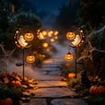 thumbnail image 3 of Solar Halloween Garden Stake Light, Ghost Pumpkin LED Yard Decoration, Waterproof Outdoor Light for Garden Patio 11.81x6.69x2.76in, 3 of 8