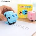 thumbnail image 1 of Deeceymbur Math Roller Arithmetic Practice Tool Educational Learning Aid for Home Classroom Skill Building, 1 of 6