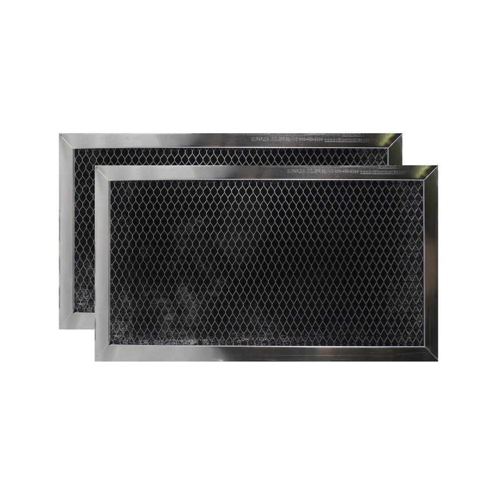 2 PACK PS1957036 Whirlpool Microwave Hood Charcoal Filter Set by Air
