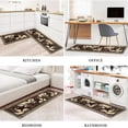 thumbnail image 6 of Rustic Kitchen Rugs and Mats Sets of 2,Western Texas Star Kitchen Decoration Non-Slip Absorbent Kitchen Mat for Sink Waterproof Floor Mat for Laundry Room,17x30+17x48inch, 6 of 7