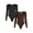 Black Soot/ Pure Espresso, variant on Joyspun Women's Seamless Slimming Square Neck Bodysuit with Long-Sleeves, 2-Pack, Sizes S-3XL