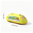 thumbnail image 3 of Feledorashia Pull Back Train Toy, Inertia Vehicle Toy, 5.3 Inch Two Way Transit Vehicle for Kids Racing Pretend Scenes Classroom Rewards and Portable Play, Plastic Body with Battery Free Motion, 3 of 6