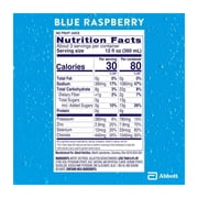 Pedialyte AdvancedCare Electrolyte Solution, Blue Raspberry, 1 Liter, Pack of 8