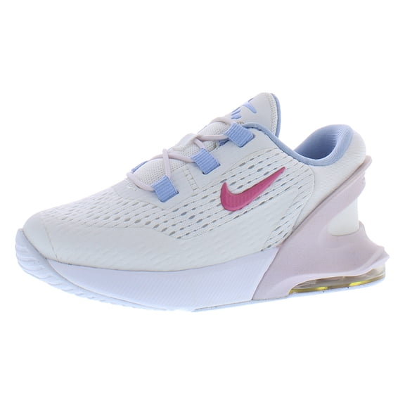 Nike Air Max 270 Go Infant/Toddler Shoes Size 8, Color: Summit White/Cosmic Fuchsia