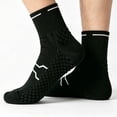 thumbnail image 2 of Yutgune Cotton Crew Socks For Men Soft Comfort Dress Casual Running Mens Socks Men's Socks 2-Pack, 2 of 6