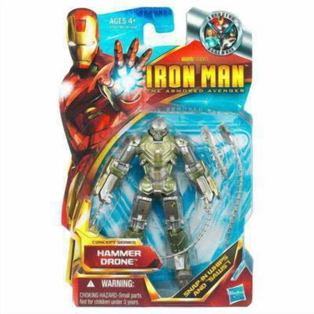 Iron Man Movie Series Hammer Drone Action Figure