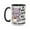 Black, variant on 15oz Grumpy Cat Coffee Mug - Funny 'Oh What Fresh Hell Is This? I Mean, Good Morning' Ceramic Cup, 15 Ounce