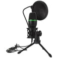 thumbnail image 3 of Miangastore 1 Set Condenser Mic Gaming Microphone Computer Noise Reduction Microphone (Black), 3 of 8