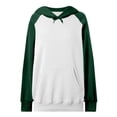 thumbnail image 3 of Oversize Hoodie for Women Fall Patchwork Long Sleeve Warm with Pocket Trendy Fall Clothes 2026, 3 of 3