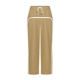 thumbnail image 7 of YueHuiYing Men's Baggy Sweatpants Fashion Wide Leg Casual Sweat Pants Drawstring Stretch Joggers with Pockets, 7 of 7