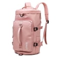 thumbnail image 1 of Mochila de viaje ligera impermeable, mochila de senderismo para hombre, bolso de hombro para mujer, bolsa de senderismo con bolsa para zapatos, bolsa de equipaje de fin de semana, 1 of 5