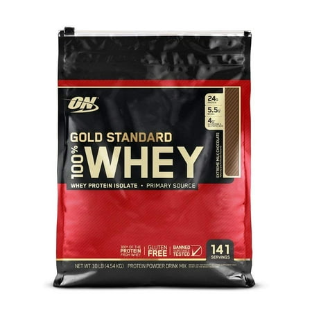 Ribose 100 Grams Powder - Optimum Nutrition Gold Standard 100% Whey Protein Powder, Extreme Milk Chocolate, 24g Protein, 10 Lb
