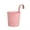 Pink, variant on EZPXFCI Hanging Metal Iron Flower Pots Garden Plant Pot Balcony Planter Detachable Hook, 1pc Yellow