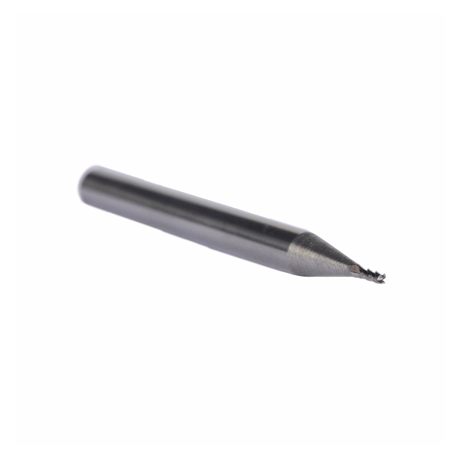 2pcs Tungsten Steel End Mills 3 Flute Flattened Head Milling Cutters Carbide End Mills HRC45 Suitable for Aluminum