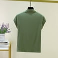 thumbnail image 5 of NominalSnug Womens Pajama Set 2 Piece Soft Lounge Set with Pockets Short Sleeve Top and Shorts Sleepwear, 5 of 6