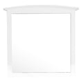 thumbnail image 2 of Low Distortion Glass Modern Farmhouse White Mirror / Clear Reflection for Decor, 2 of 2