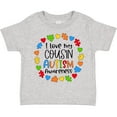 thumbnail image 3 of Inktastic I Love My Cousin Autism Awareness Boys or Girls Toddler T-Shirt, 3 of 5