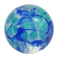thumbnail image 7 of 22mm (7/8") Aster Hand Made Art Glass Marble Glow in The Dark, 7 of 7