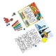 thumbnail image 2 of Window Paint Art Stickers Baking Free Easy Cleaning Safe DIY Window Art Painting Kit Kid DIY Painting Toy Dinosaur Model, 2 of 4